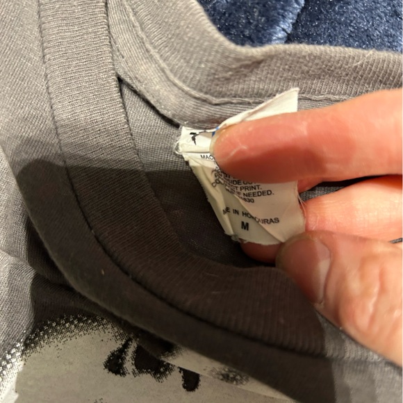 Madonna concert t shirt. Sticky and Sweet Tour. 2000’s. Used Grey Women’s Med - Picture 3 of 5